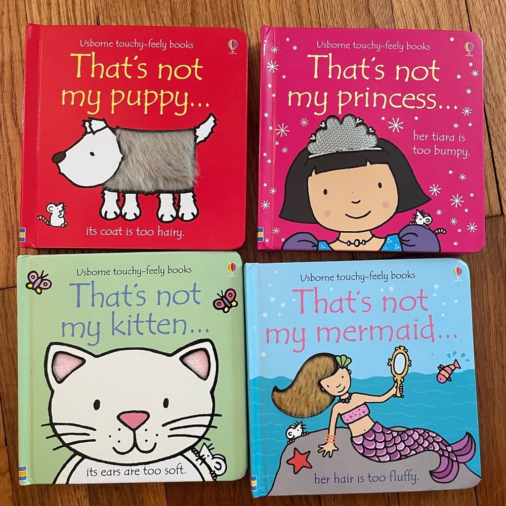 Usborne Touchy-Feely Books Set